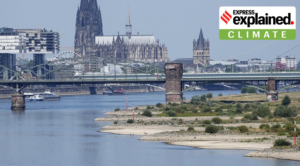 The Rhine in Cologne, Germany. (AP Photo)