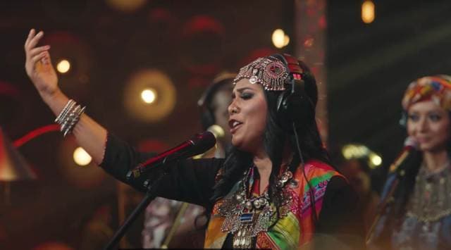 Kaniz Khandaker Mitu performing for Coke Studio Bangla. (Photo: Videograb/Youtube@Coke Studio Bangla)