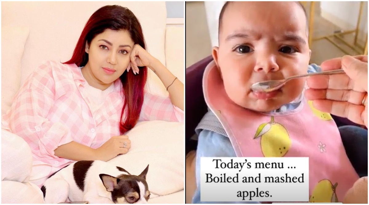 Debina Bonnerjee makes daughter Lianna taste mashed apples; what is