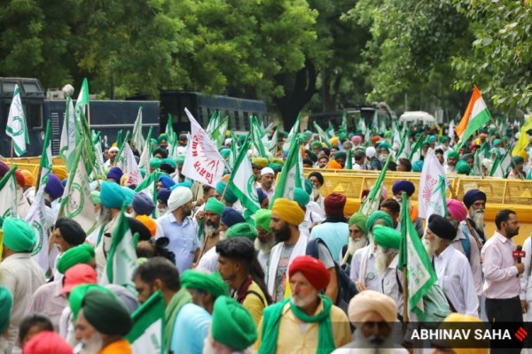 delhi farmers protest abhinav saha