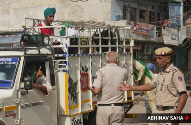 delhi farmers protests