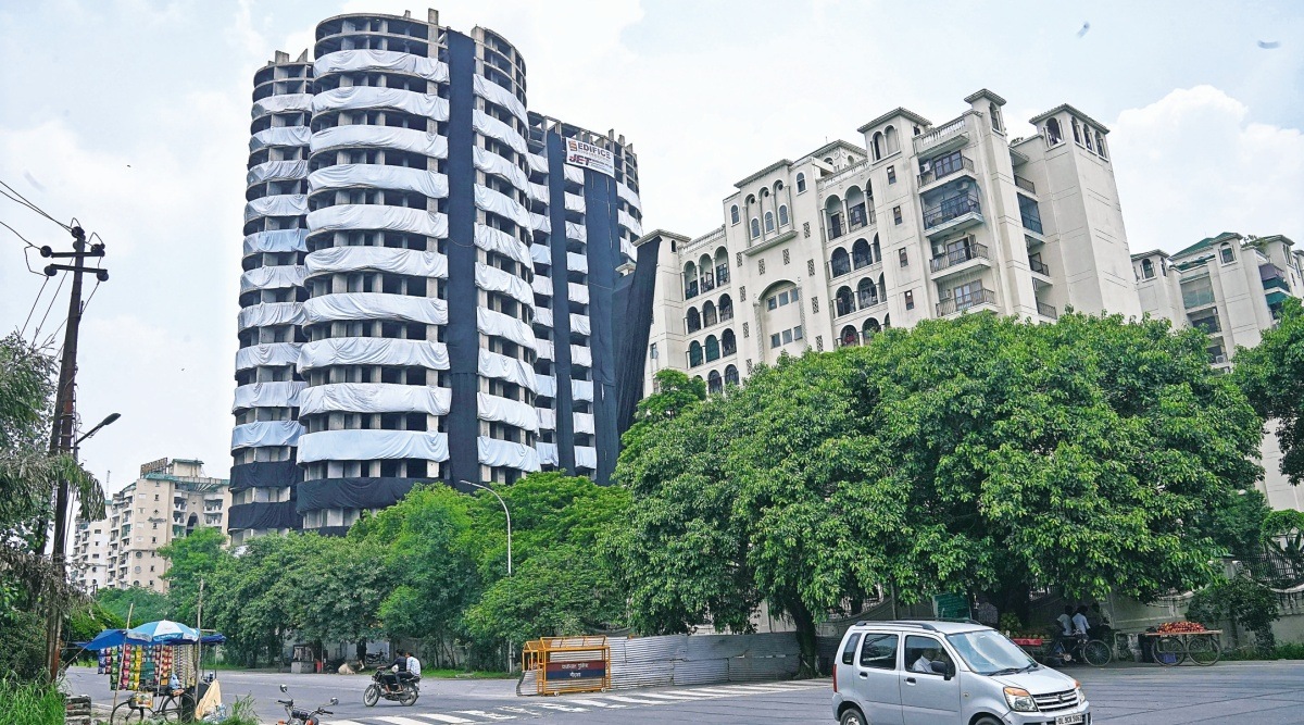 supertech twin towers, supertech demolition, Supreme Court, noida news, noida, noida RWAs, RWAs, indian express news