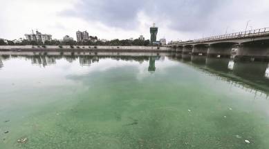Sabarmati Riverfront, Dharoi dam