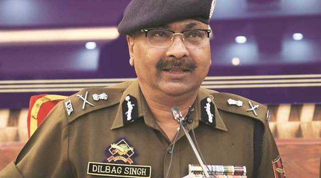 Jammu and Kashmir Director General of Police Dilbag Singh. (File)