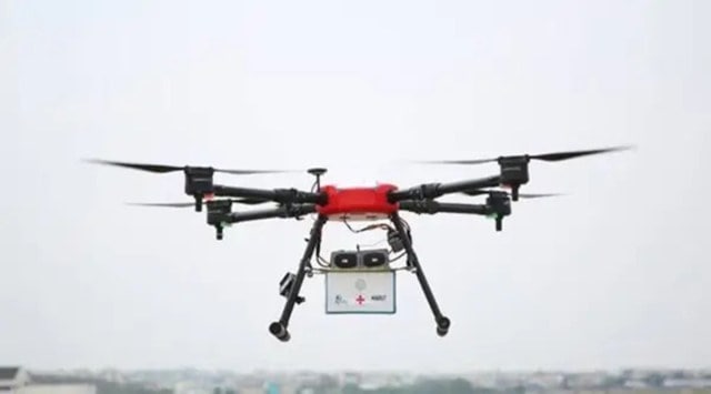 healthcare, drones