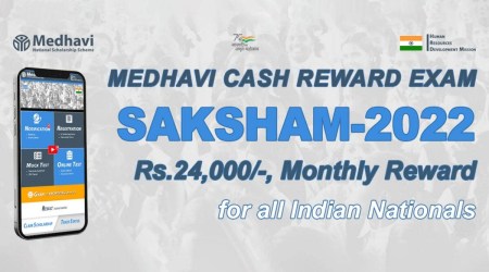 Online Registration open for SAKSHAM CASH REWARD EXAM 2022