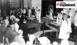 Express Explained, Express exclusive, Indian flag, Narendra Modi, Flag of Freedom, Constituent Assembly, Dr Rajendra Prasad, Jawaharlal Nehru, Explained, Indian Express Explained, Opinion, Current Affairs