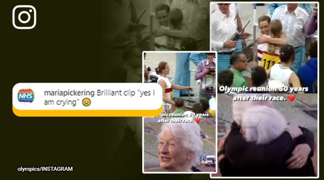 Olympics, surprise reunion of rival Olympians, Lady Mary Peters, Heide Rosendahl, indian express