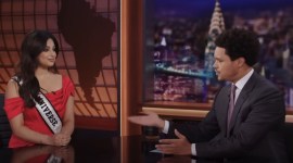 Harnaaz Sandhu, the daily show with trevor noah