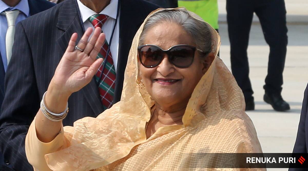 Sheikh Hasina, Narendra Modi, India-Bangladesh relations, Swadhinata Sarak road, india bangladesh trade and defence ties, Indian Express, India news, current affairs, Indian Express News Service, Express News Service, Express News, Indian Express India News