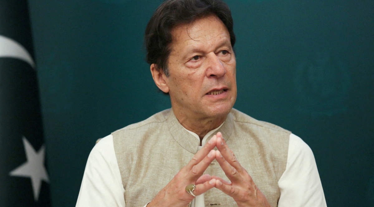 Pakistans Ex Premier Imran Khan Booked Under Anti Terrorism Act For Threatening Police