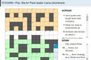Play The Independence Day Crossword Puzzle 