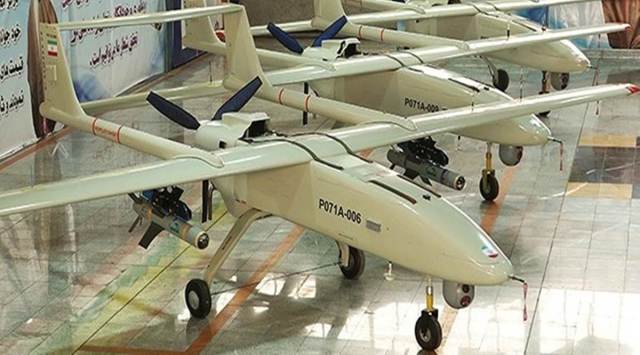 Mohajer-6, unmanned aerial vehicles (UAVs) manufactured by Iran. (Image:Wikipedia)