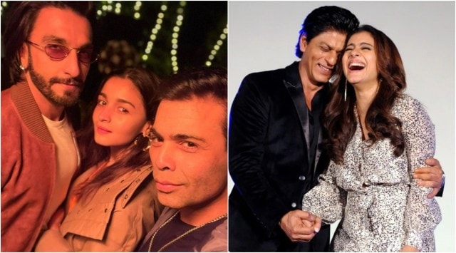 karan johar ranveer singh alia bhatt shah rukh khan kajol