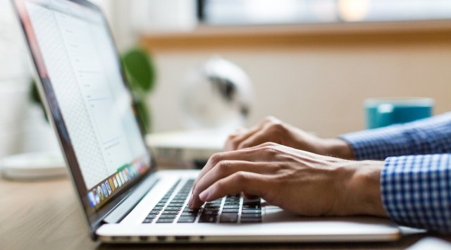 worker productivity, laptop, digital monitoring