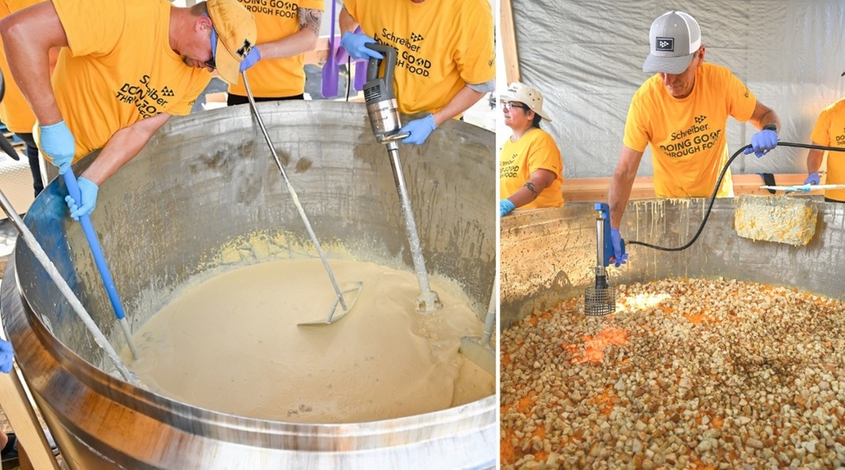 Guinness alert The largest macaroni and cheese dish weighs… Food