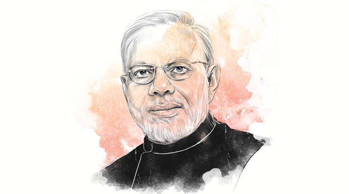 Narendra Modi Pencil Sketch Drawing Realistic Art