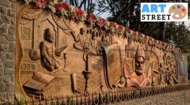 mumbai art street ghalib