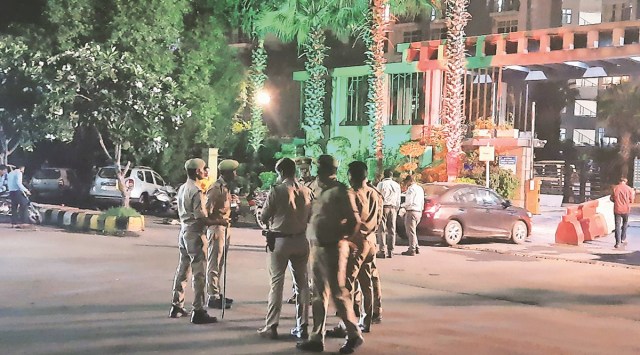 noida society row