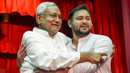Nitish Kumar sworn in as Bihar CM for eighth time, asks BJP to ‘worry’ about 2024 polls