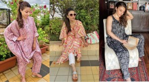 Soha Ali Khan knows how to keep it chic yet comfy; see pics