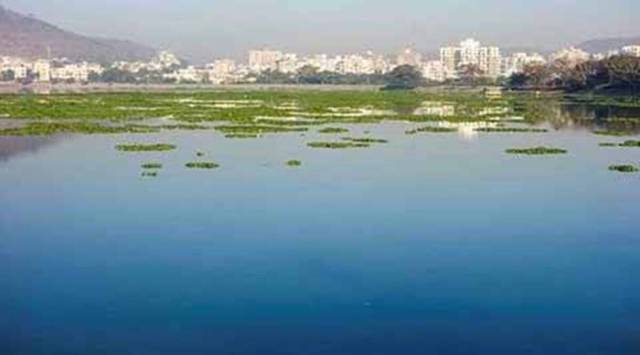 Spread over 144 acres, Pashan lake was built in the British era for water storage and has a catchment area of around 40 square km. (File Photo)