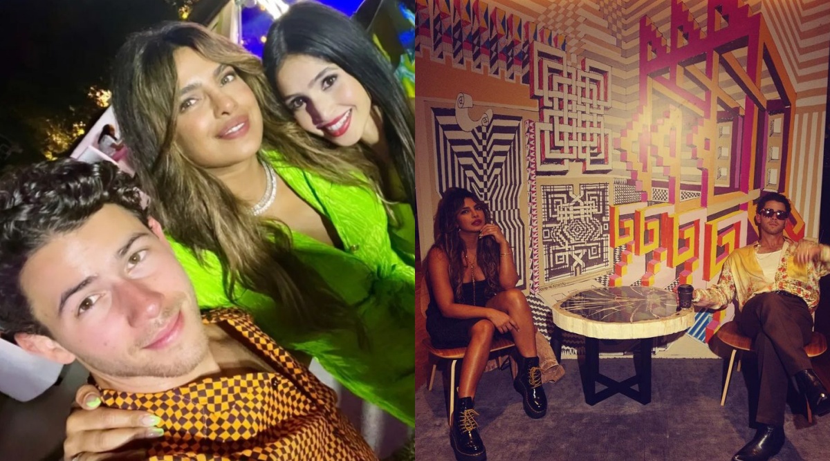 Priyanka Chopra baila en una fiesta, se une a Nick Jonas en México para su espectáculo.  Para ver