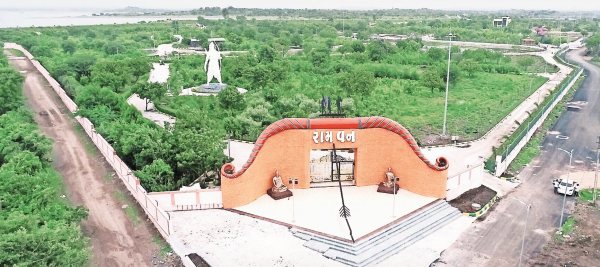 Ram Ravani Project Urban forest project launched by Rupani in 2019 is now Ram Van | Rajkot ...