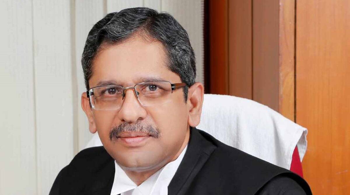 Raipur latest news,Chief Justice of India N V Ramana, law university, law graduates, Raipur news update, Hidayatullah National Law University (HNLU), Indian Express