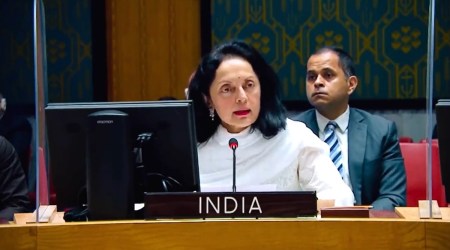 India's Permanent Representative to the United Nations, Ambassador Ruchira Kamboj.