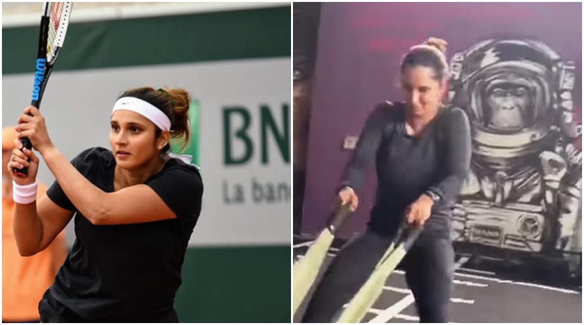 Sania Mirza Ka Video Bf - Gym is her new court': Trainer lauds Sania Mirza as tennis champ loses  weight 'she was struggling with' | Health News - The Indian Express