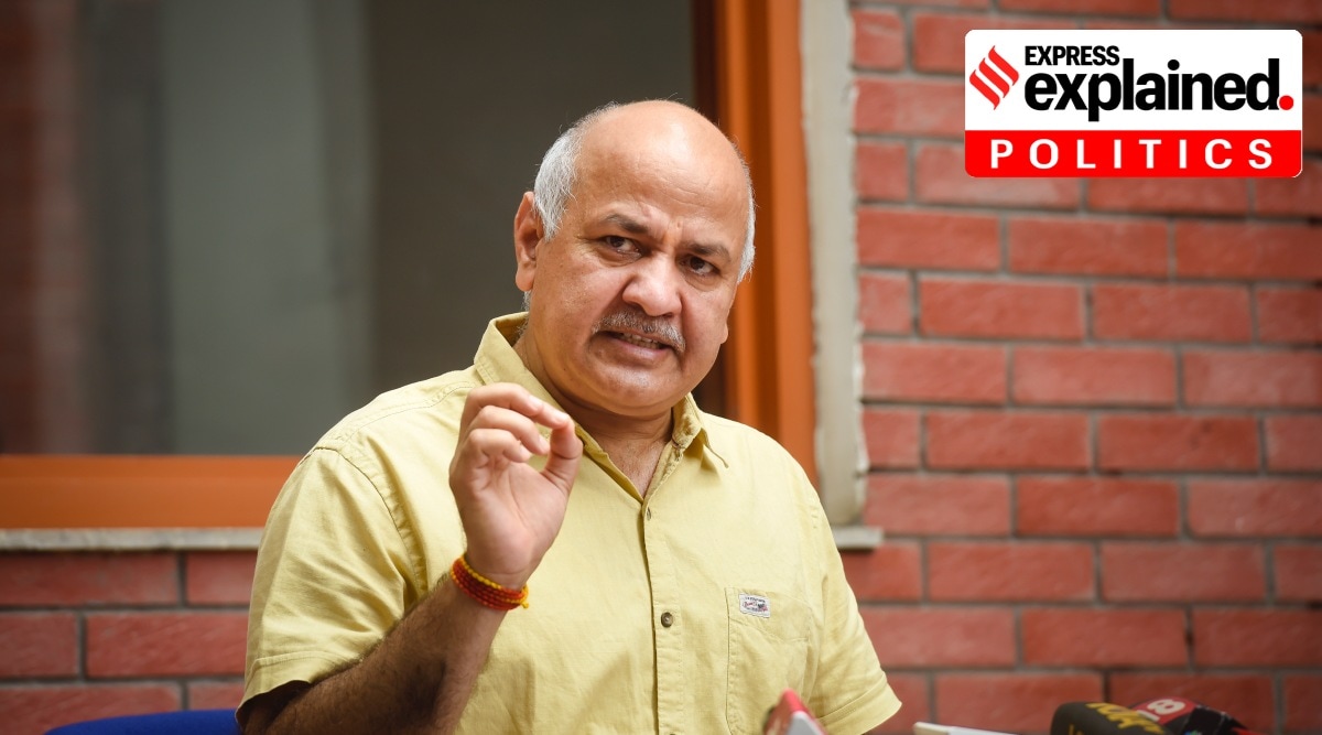 Deputy Chief Minister of Delhi Manish Sisodia addresses a press conference in New Delhi. (PTI Photo/File)