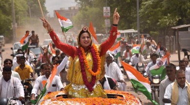 BJP leader and actor Sonali Phogat died of a suspected heart attack in Goa on Tuesday. (Twitter/@sonaliphogatbjp)