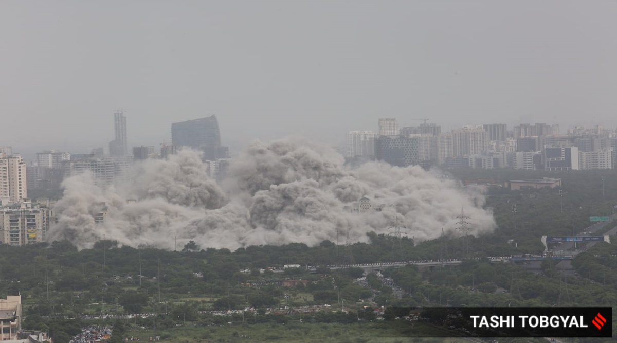 After 9-year-long legal battle, Supertech Towers turn to dust in ...