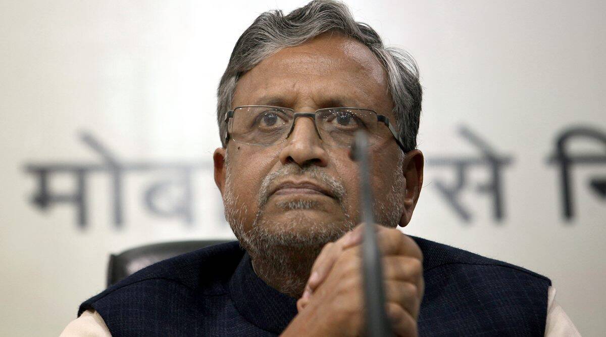 BJP leader Sushil Kumar Modi (Express/File)