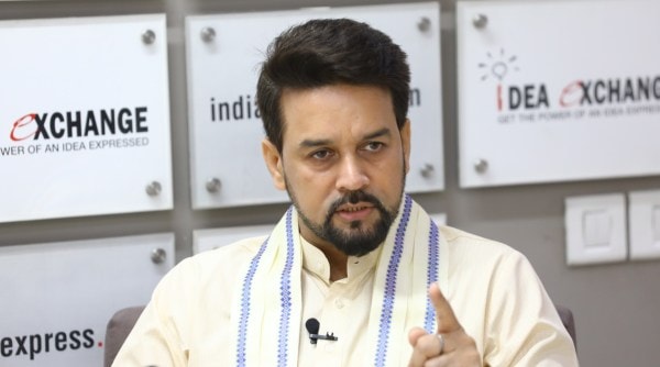 Anurag Thakur at Idea Exchange: Despite corruption charges, AAP is not willing to answer questions. They’re drunk on power Anurag Thakur at Idea Exchange: Despite corruption charges, AAP is not willing to answer questions. They’re drunk on power
