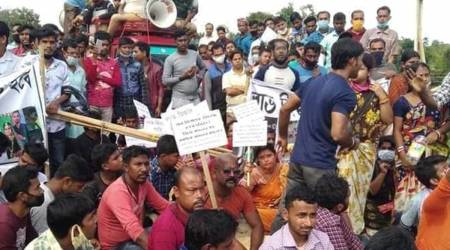 Tripura insurgents block national highway