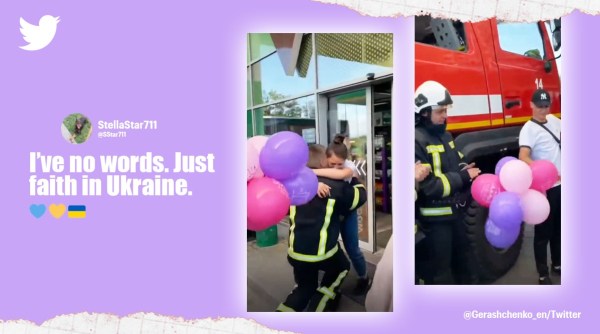 Russia Ukraine conflict, Ukraine rescue service man proposes partner, Ukraine couple proposal video, Ukrainian couple engaged frontline, Viral video Ukraine couple, Indian Express