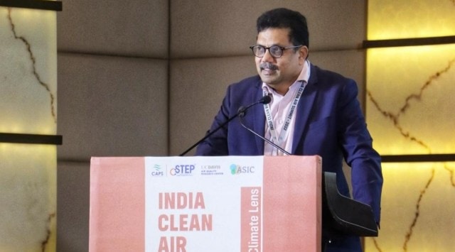 Principal Secretary (forest, ecology and environment) Vijay Mohan Raj. (Express Photo)