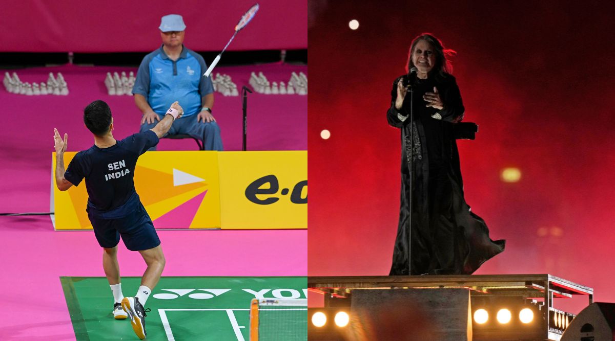 CWG 2022 Lakshya Sen throws his racquet in crowd, Ozzy Osbourne-Tony Iommi reunite to play Black Sabbath classics and Apache Indians power-packed performance Commonwealth-games News