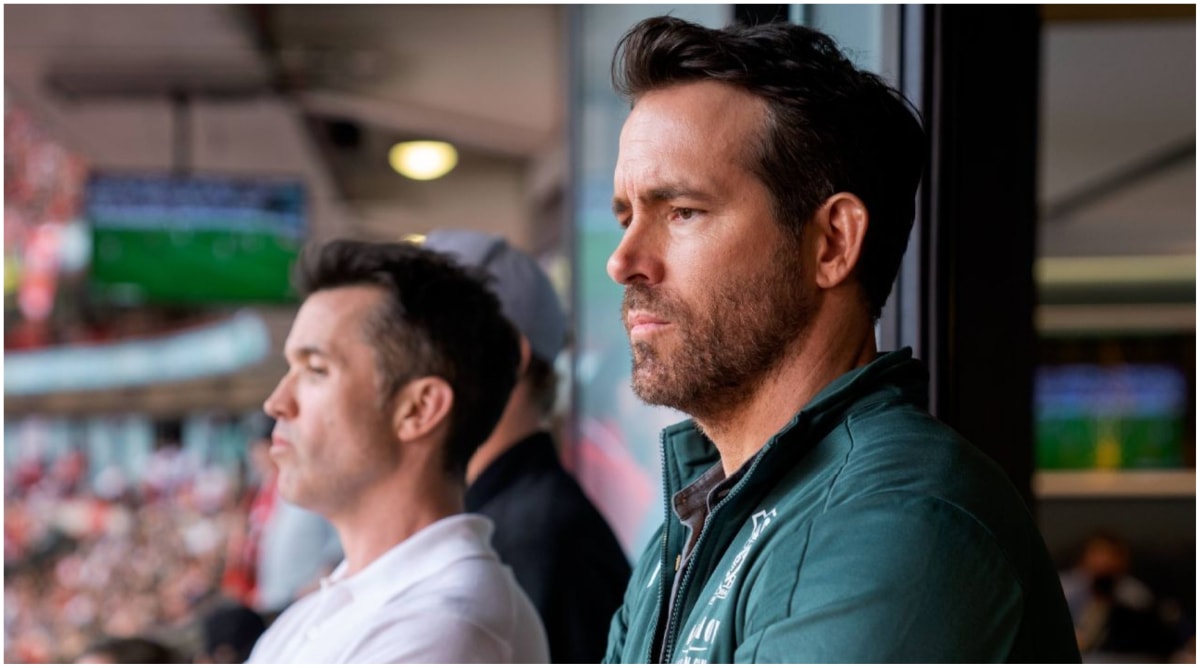 Ryan Reynolds and Rob McElhenney in a still from Welcome to Wrexham. (Photo: FX)
