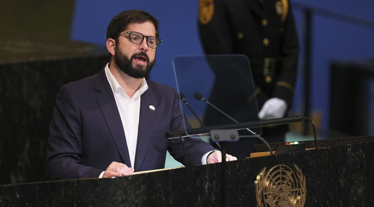 At 36, world’s youngest leader Gabriel Boric electrifies UN Assembly ...