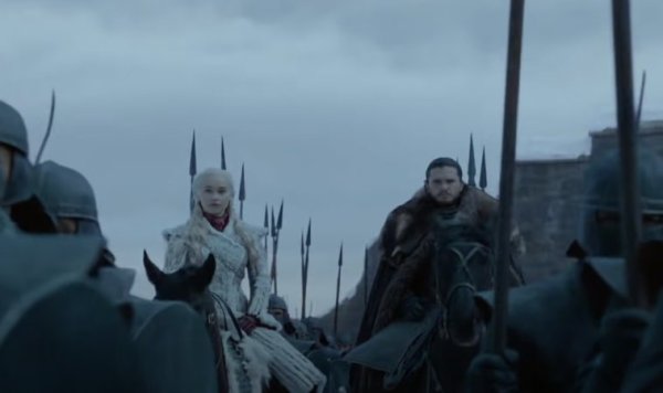 A screenshot from GOT promo