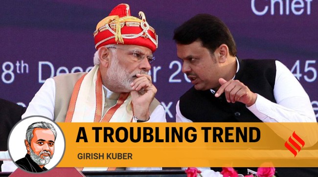 Girish Kuber writes: With the Modi government at the helm in the Centre, India’s financial capital, which was the natural choice for the IFC, lost its most ambitious project to neighbouring Gujarat.(Express Photo/File)