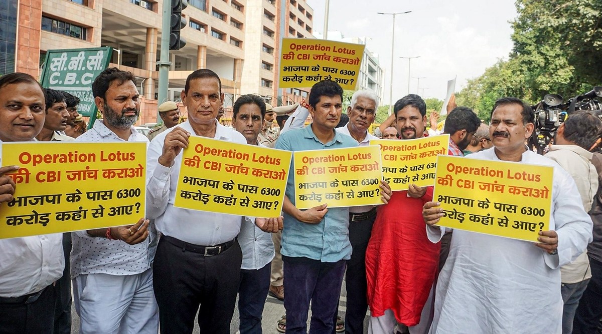A$ap Ruled States ‘Operation Lotus’: AAP goes to CBI seeking investigation | Delhi News ...