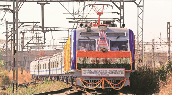 Mumbai local, Mumbai local trains, MUMBAI’S SUBURBAN TRAIN SYSTEM, AC TRAINS, Mumbai news, Mumbai city news, Mumbai, Maharashtra, Maharashtra government, India news, Indian Express News Service, Express News Service, Express News, Indian Express India News