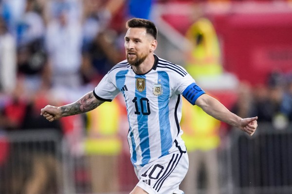 Argentina's player Lionel Messi