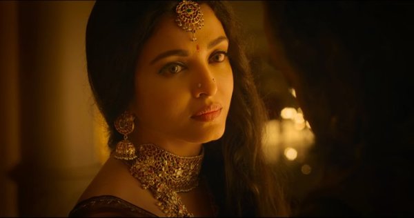 Aishwarya Rai as Nandini in Ponniyin Selvan