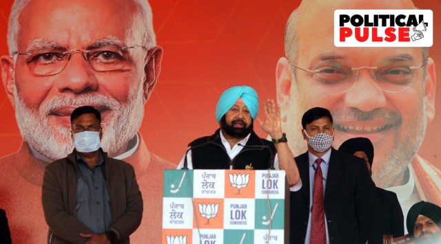 Whether Singh, who says he wants to leave politics on a winning note after his humiliating exit from the Congress in 2021, has found the right platform remains to be seen. (Express photo by Harmeet Sodhi)