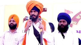 Deep Sidhu, Jarnail Singh Bhindranwale, Bhindranwale line, Amritpal Singh, Bhindranwale link, sandeep singh, ‘Waris Punjab de’ at Chandigarh, slain militant Jarnail Singh Bhindranwale, Punjab news, Chandigarh city news, Chandigarh, India news, Indian Express News Service, Express News Service, Express News, Indian Express India News